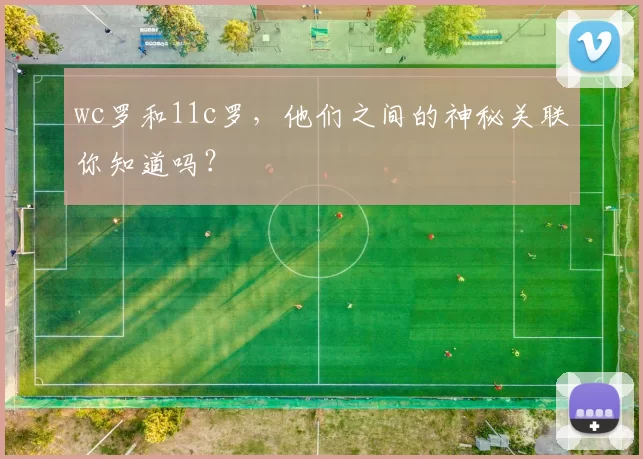 wc罗和11c罗，他们之间的神秘关联你知道吗？